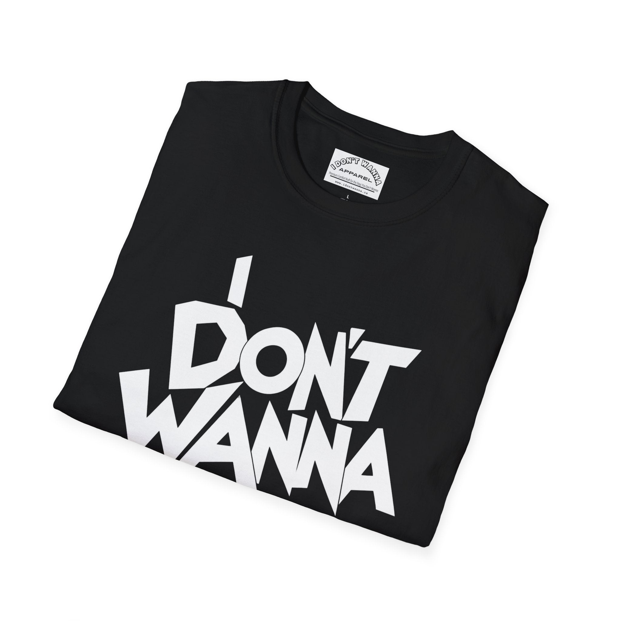 I DON'T WANNA EVIL HORROR Tee