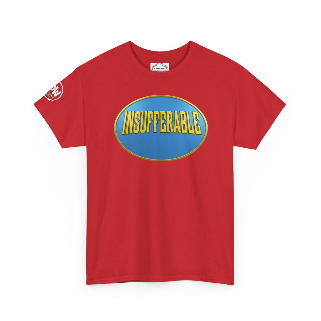 Insufferable Graphic Tee — Retro Oval Logo T‑Shirt