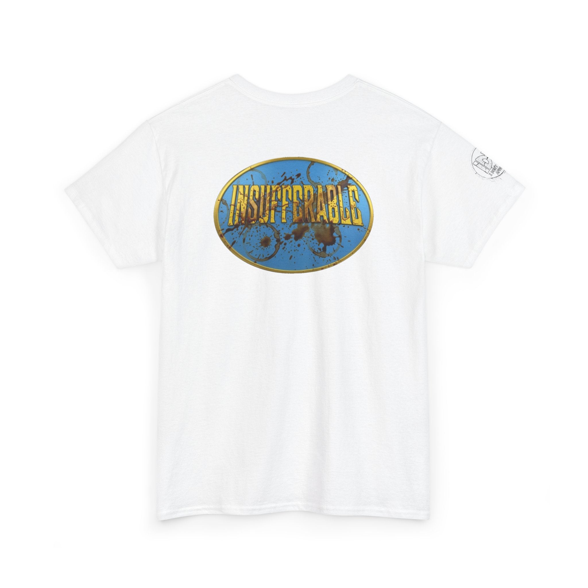 Insufferable Graphic Tee — Retro Oval Logo T‑Shirt