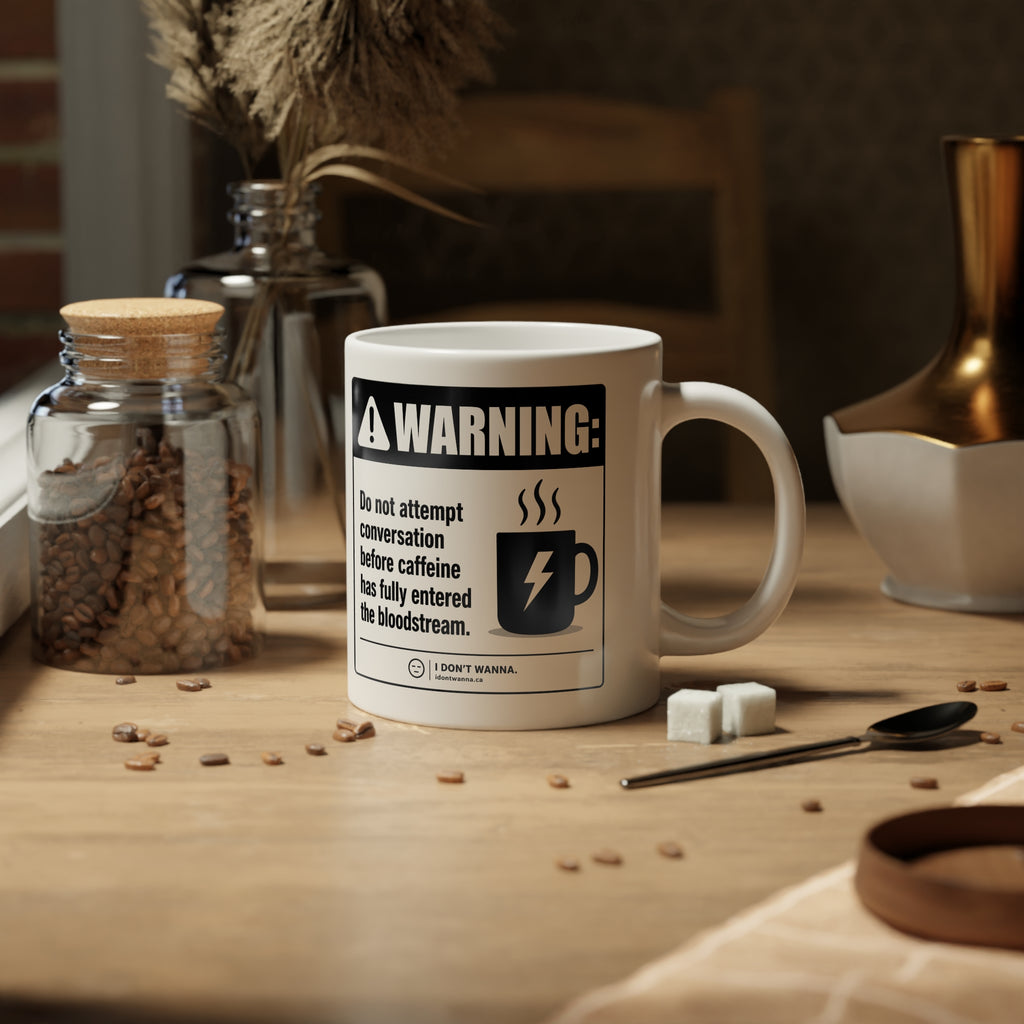Jumbo Mug — Coffee Prescription 20oz Ceramic Mug