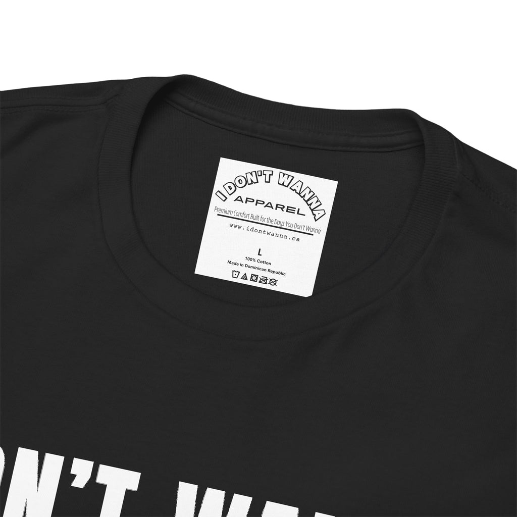 Don’t Wanna 24:7 Wrestling-Inspired Graphic T-Shirt