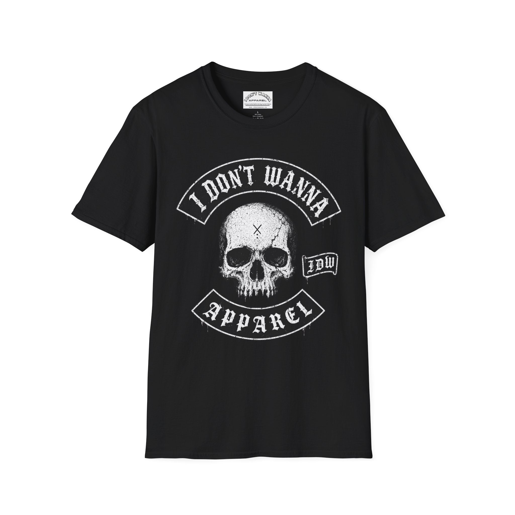 I Don't Wanna Apparel - IDW Badge Heavy Metal Tee