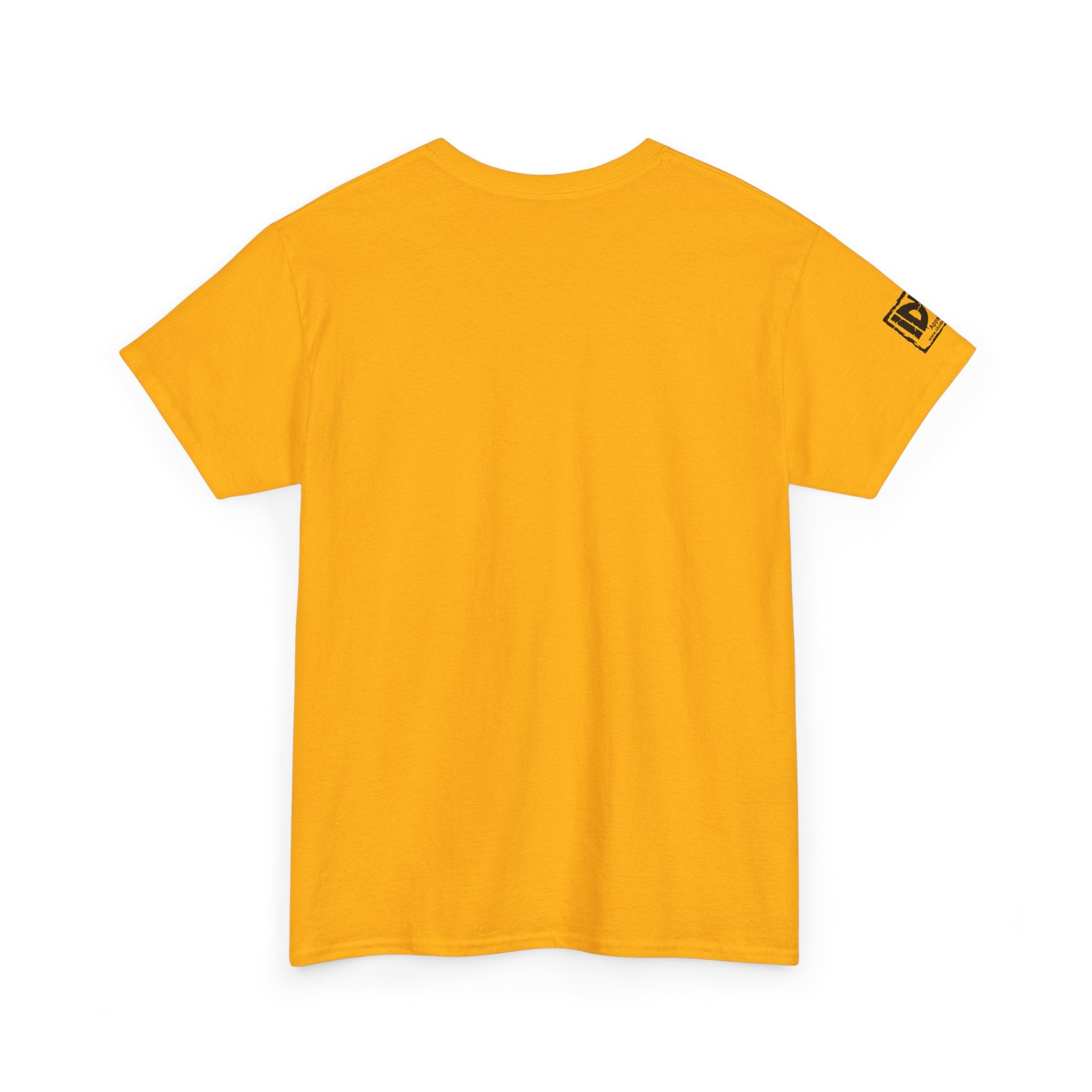 T-Shirt "T-SHIRT" Yellow/Gold Chaotic Energy Tee
