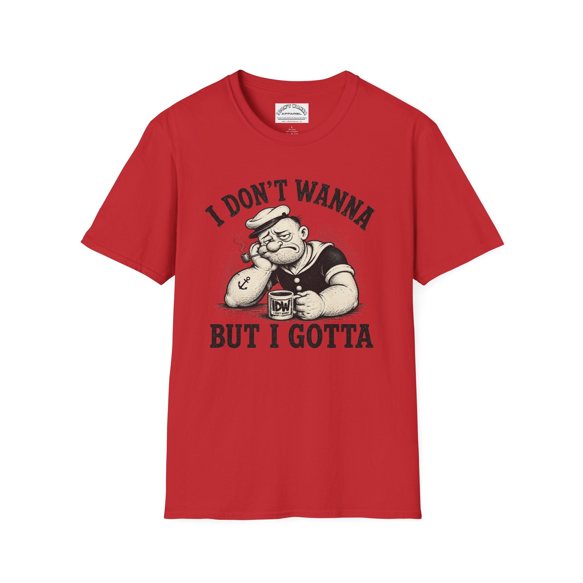 Sailor 'I Don't Wanna But I Gotta' Retro Tee