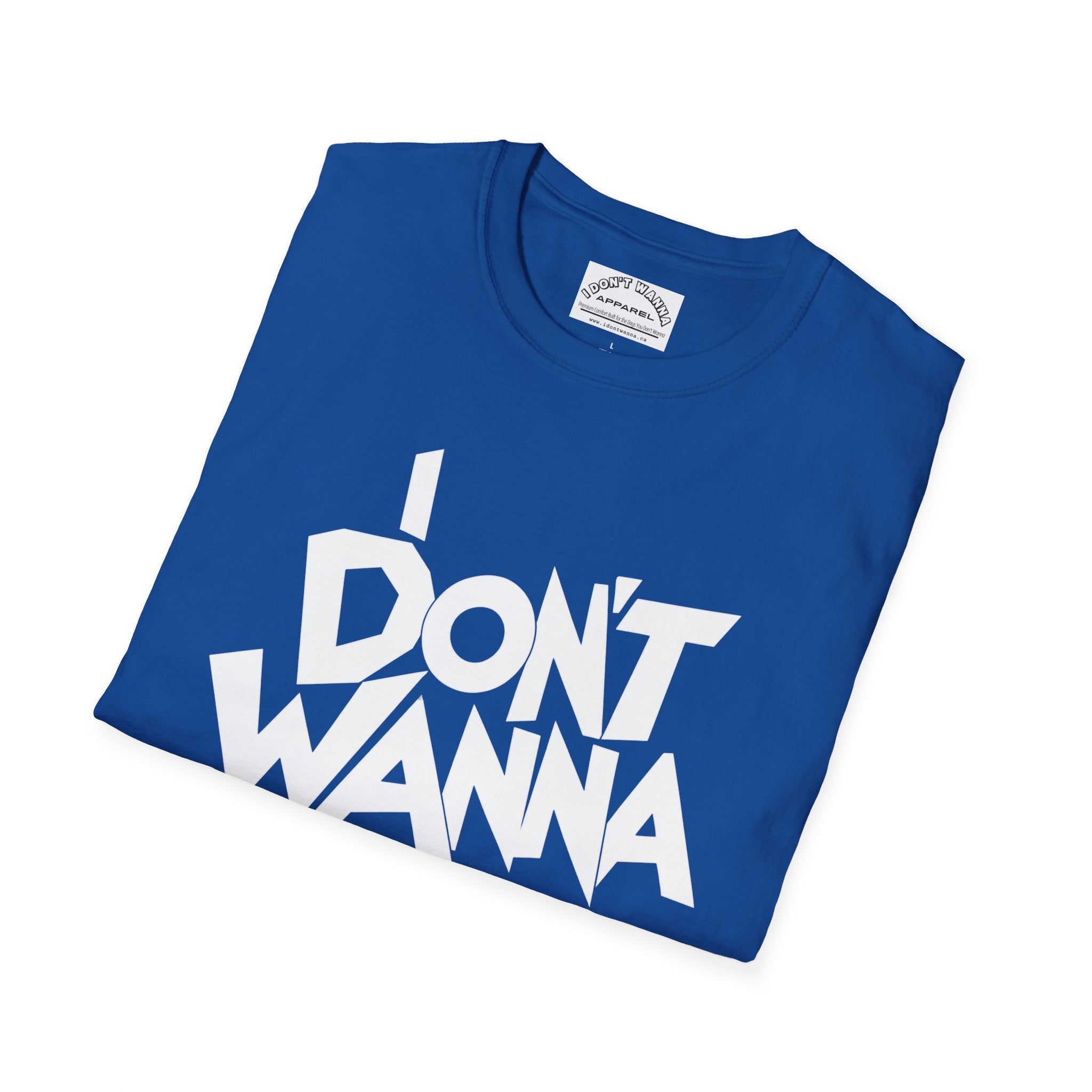 I DON'T WANNA EVIL HORROR Tee