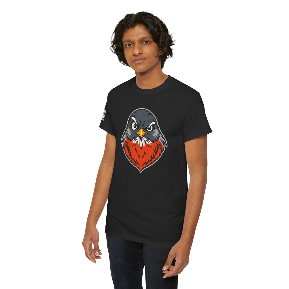 Reluctant Robin Graphic Tee — “The Most Reluctant Bird in All of Gainful Employment”