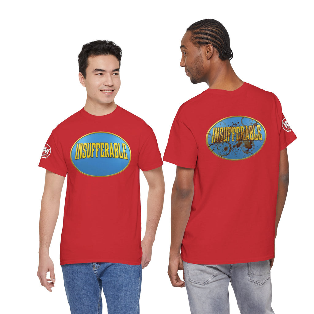 Insufferable Graphic Tee — Retro Oval Logo T‑Shirt