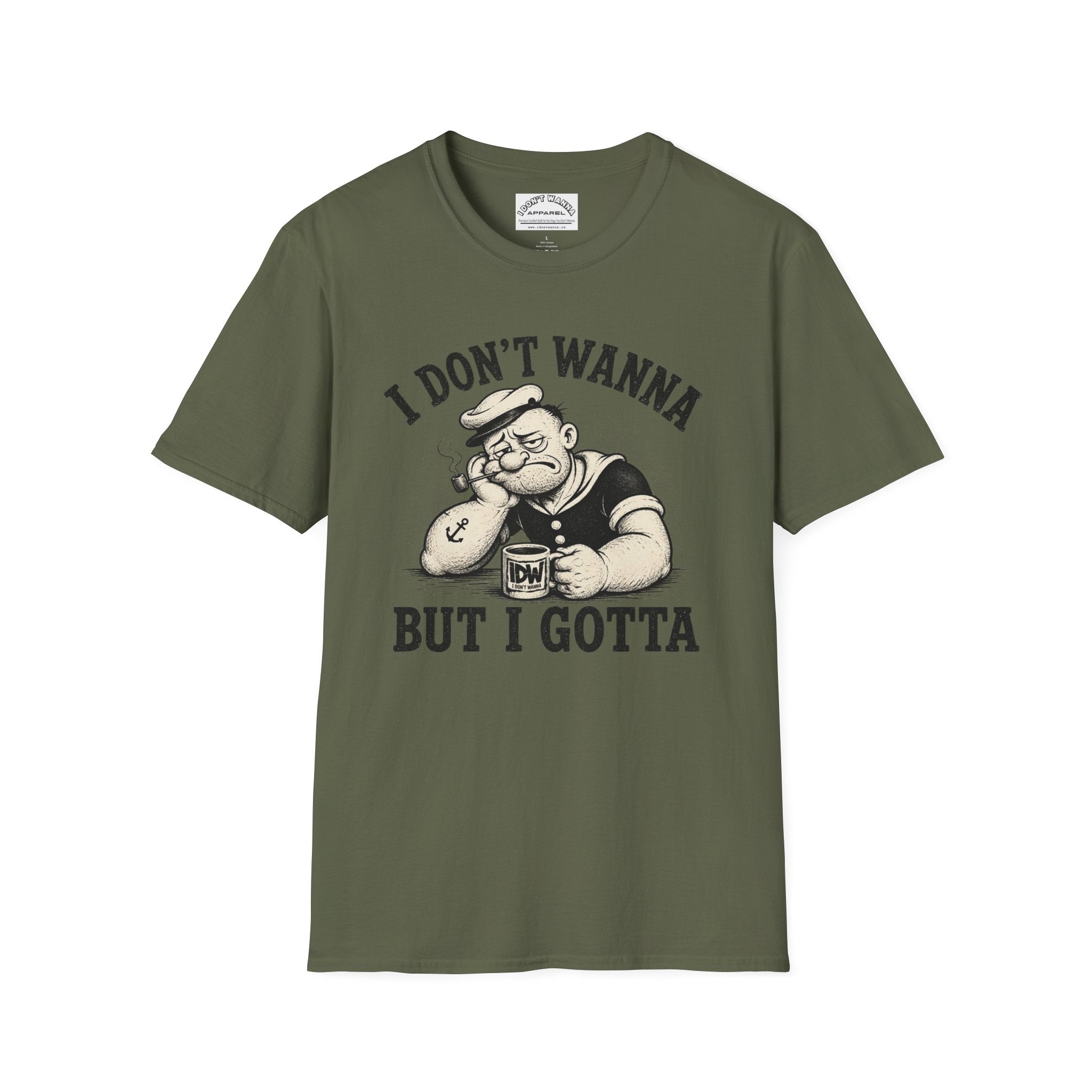 Sailor 'I Don't Wanna But I Gotta' Retro Tee