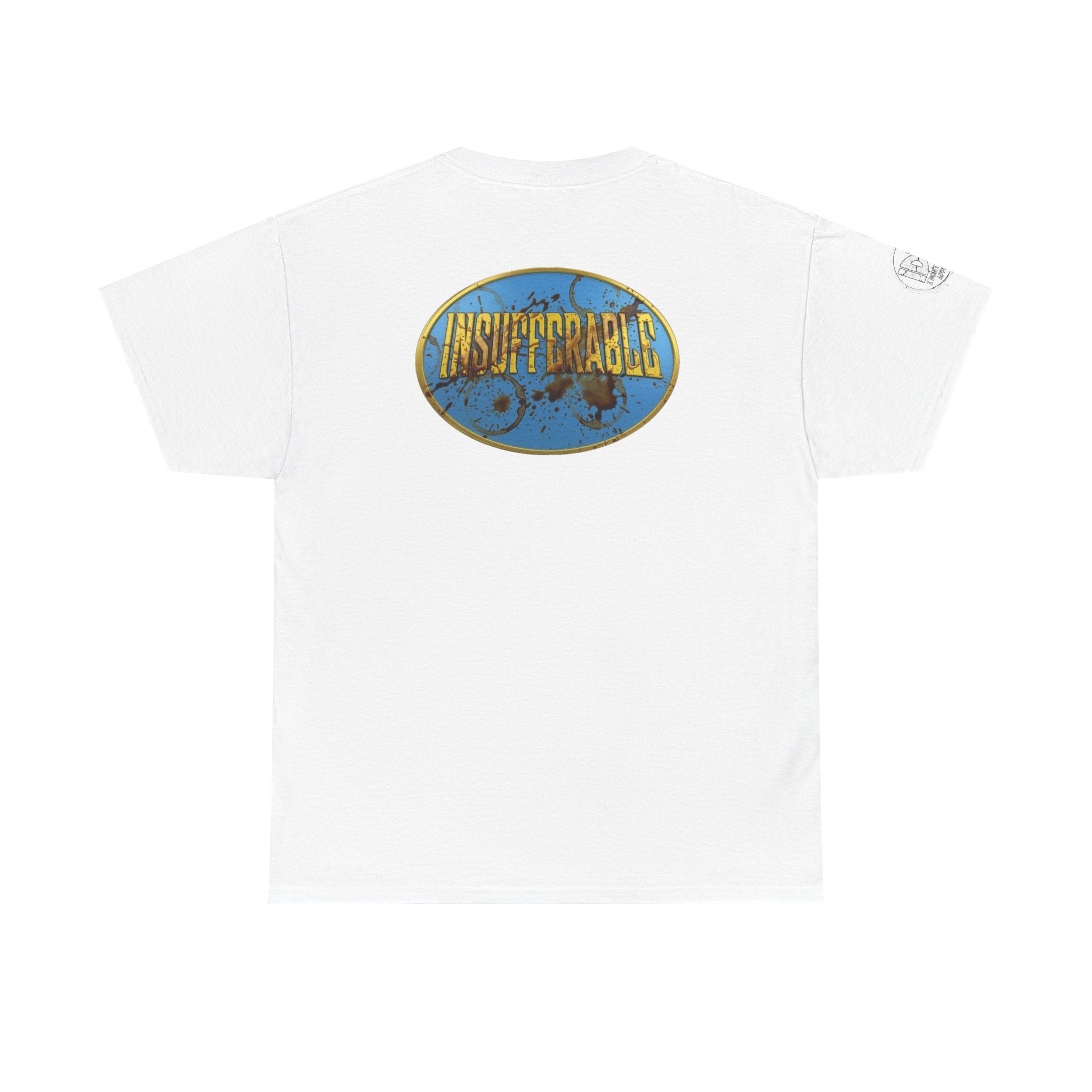 Insufferable Graphic Tee — Retro Oval Logo T‑Shirt