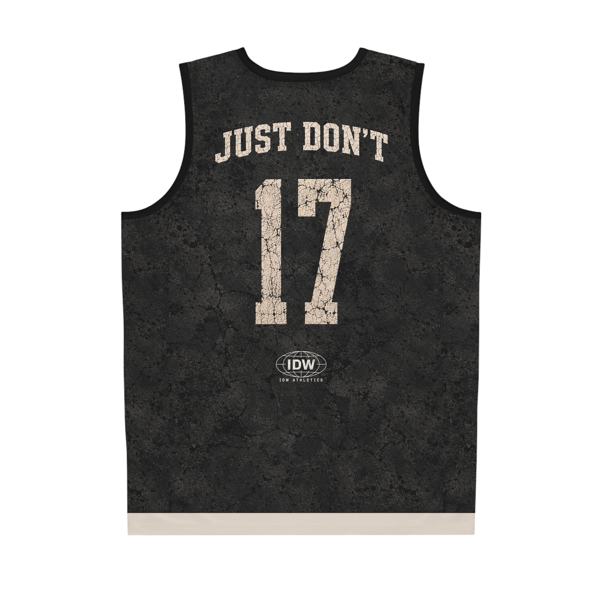 IDW Athletics Basketball Jersey — Vintage IDW Apparel Just Don't - 17