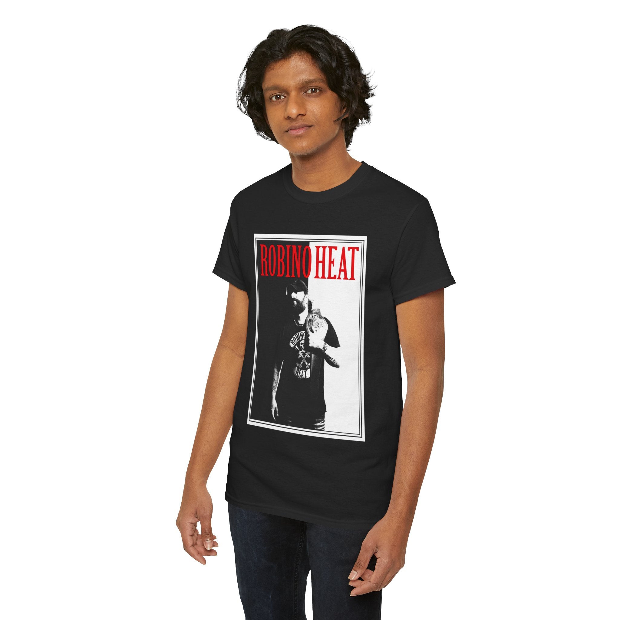 Scarface-Style "Robino Heat" T-Shirt — Classic Film Poster Tee
