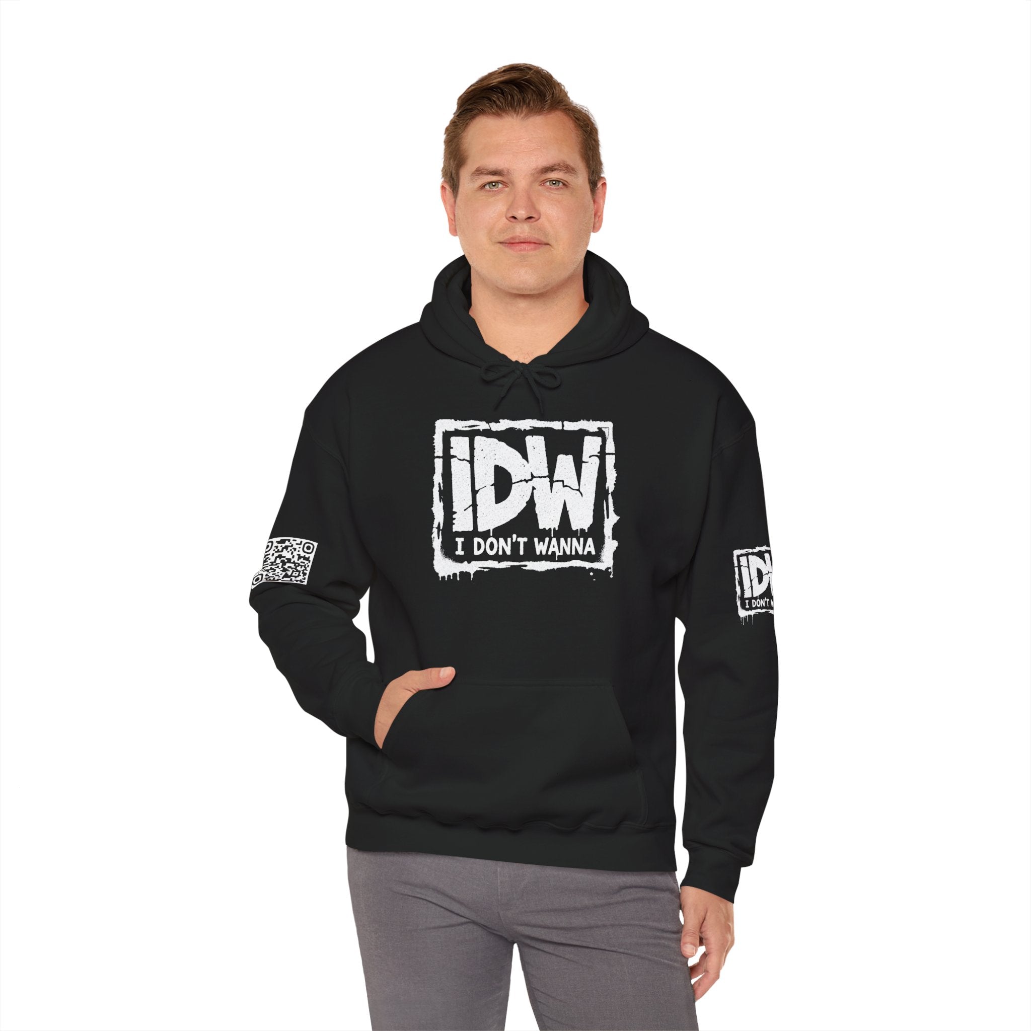 I Don't Wanna Flagship Hoodie - Heavy Logo Pullover