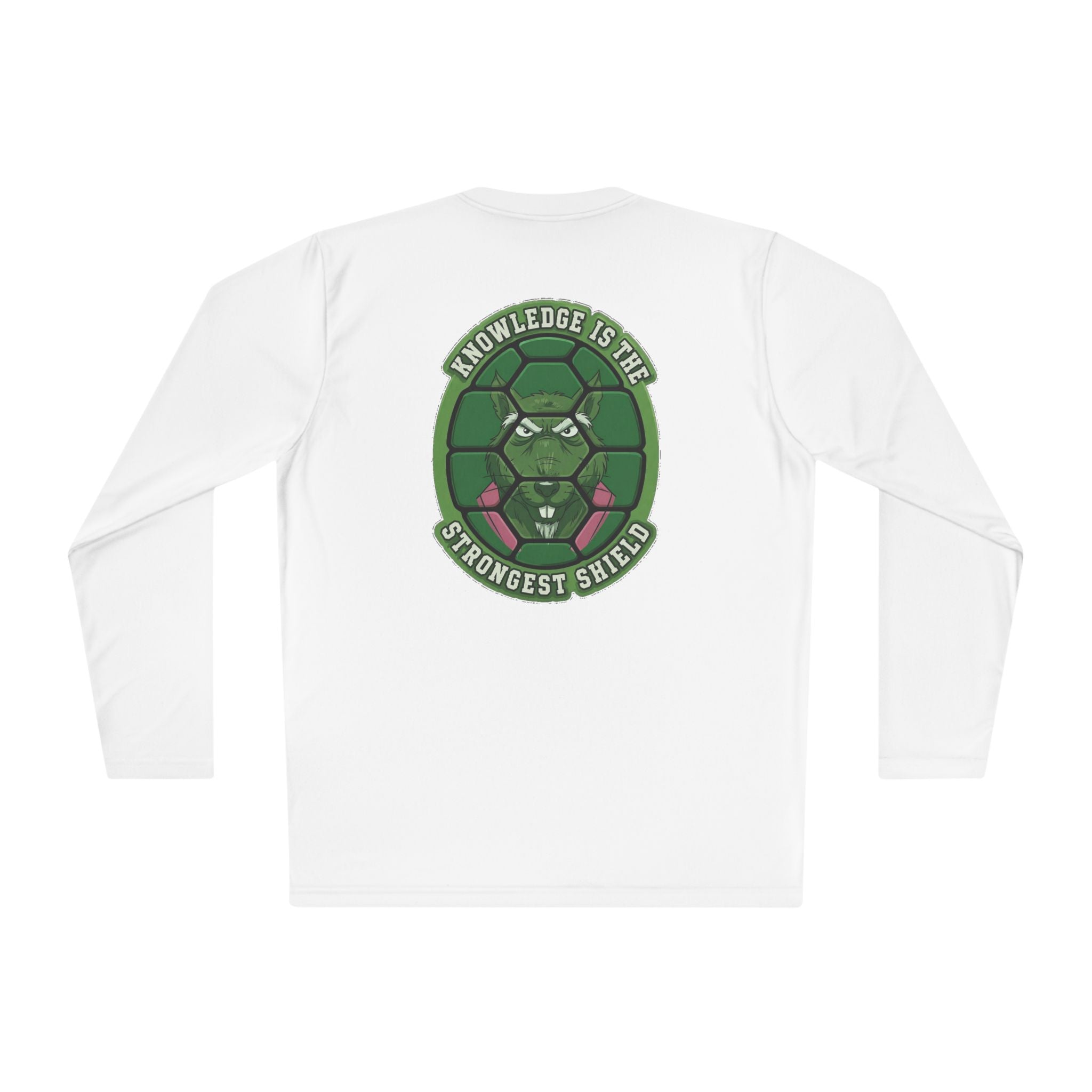 "Knowledge Is the Strongest Shield" Long Sleeve Tee