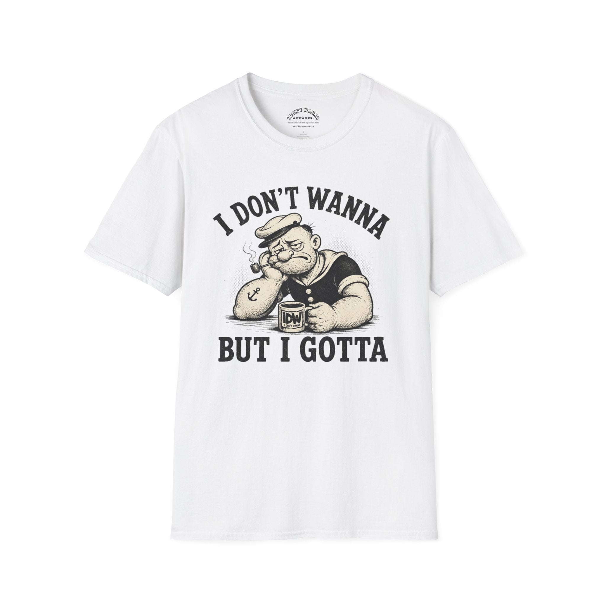 Sailor 'I Don't Wanna But I Gotta' Retro Tee