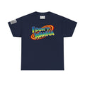 I Don’t Wanna Retro Logo Tee — “I don't wanna be dramatic, but without coffee I will perish” Graphic Shirt