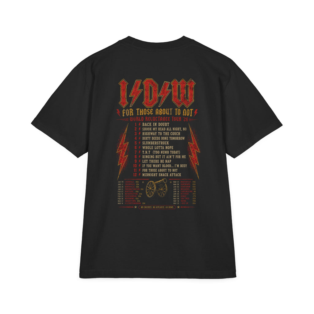 Rocker 'I/D/W – For Those About To Not' Graphic T‑Shirt
