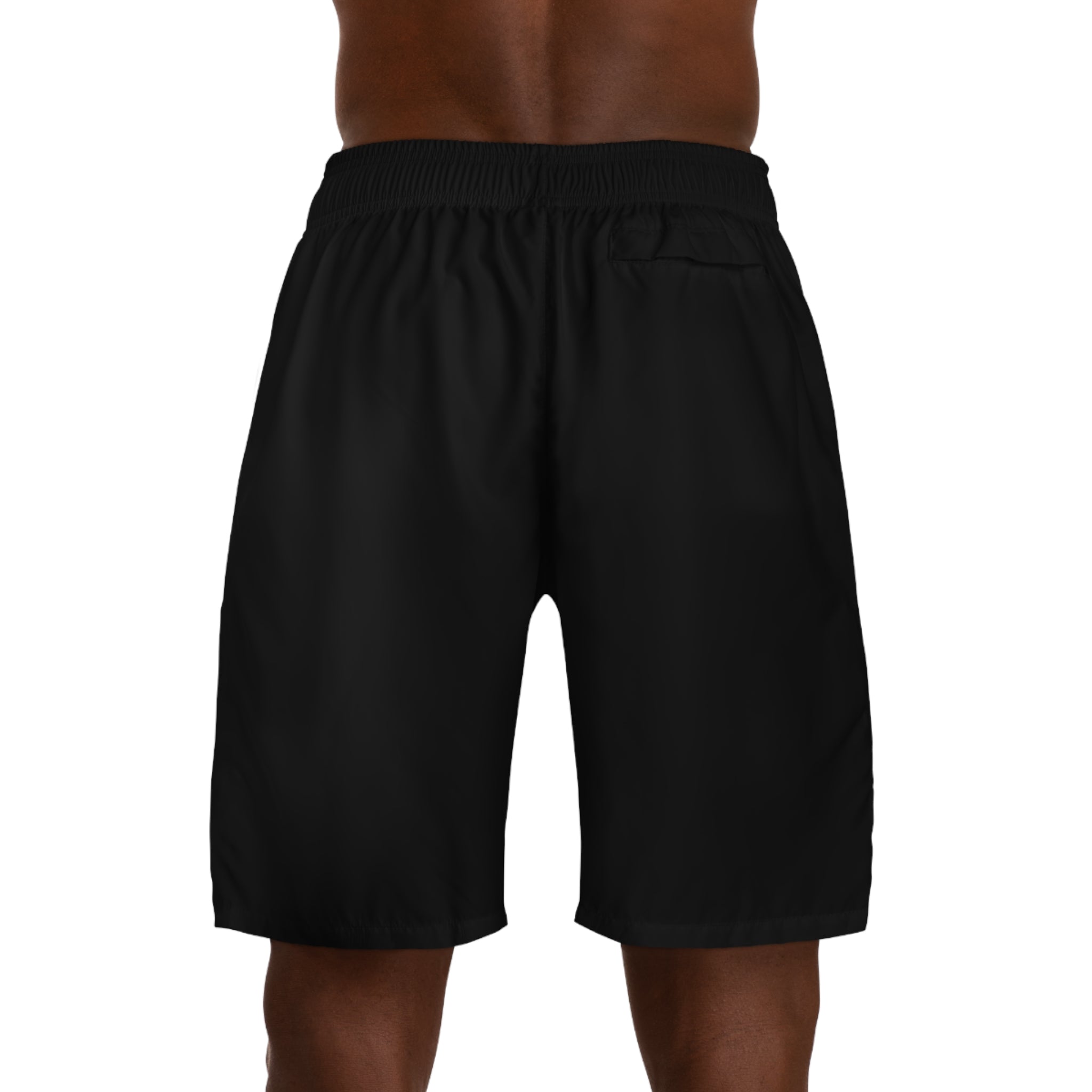 I Don’t Wanna (IDW) Men’s Black Jogger Shorts — Streetwear Athletic Lounge Shorts
