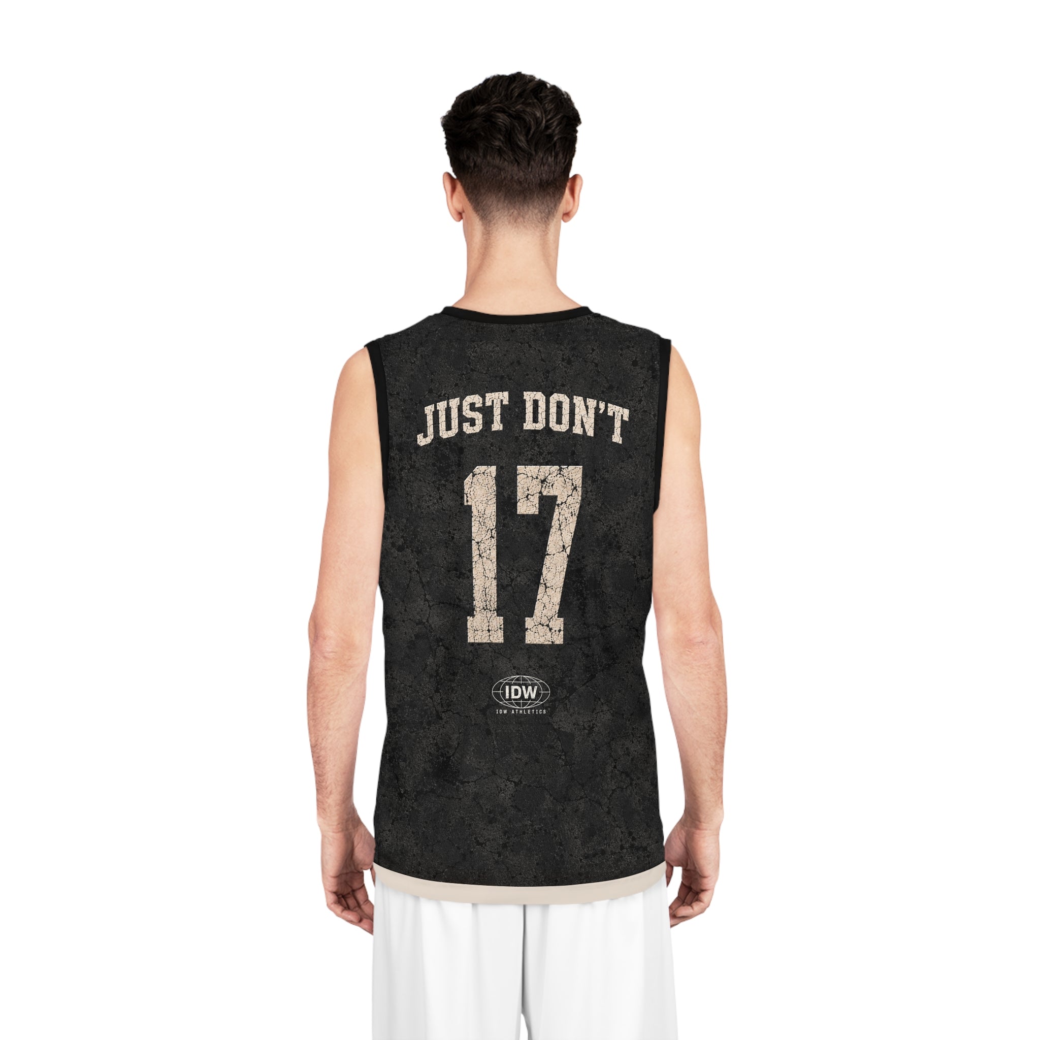 IDW Athletics Basketball Jersey — Vintage IDW Apparel Just Don't - 17